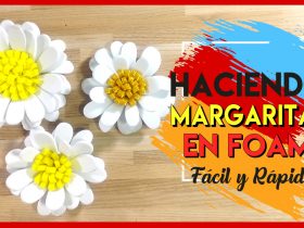 Margaritas en foami