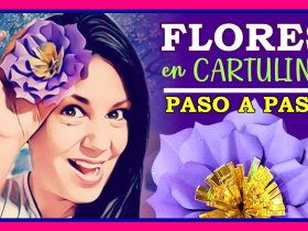 Flores en Cartulina