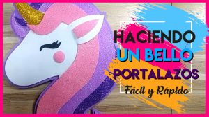 Porta Moños de Unicornio