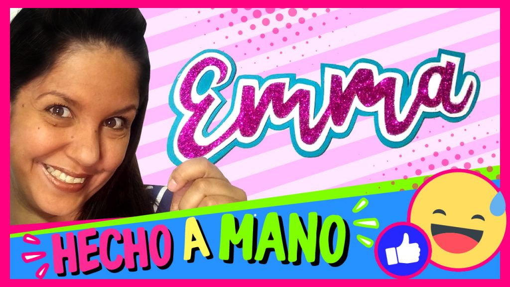 Nombre en Cartulina