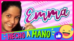 Nombre en Cartulina