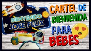 Cartel de Bienvenida para Bebe