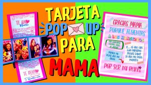 Tarjeta Pop up