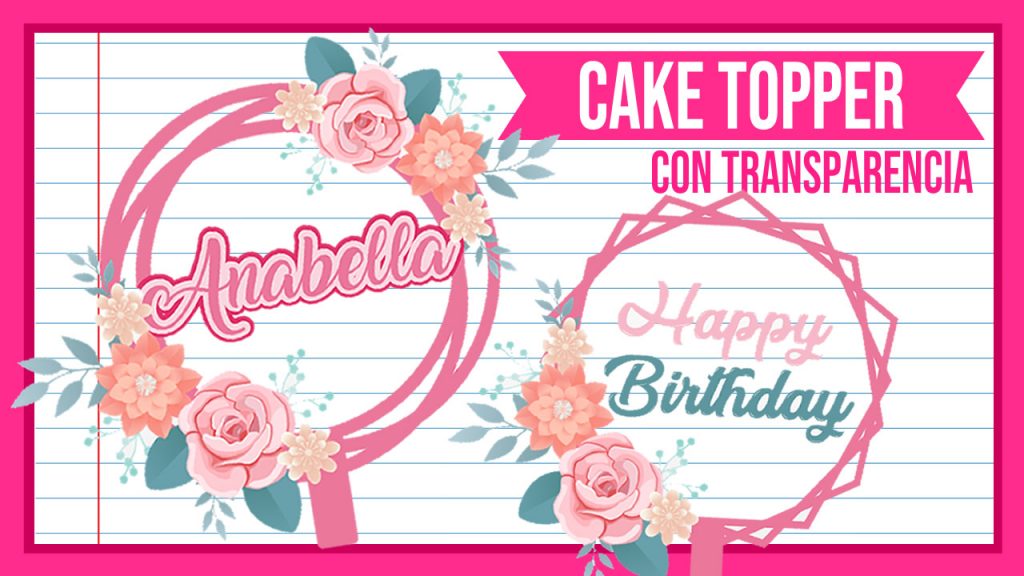 Cake toppper 3D