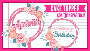 Cake toppper 3D