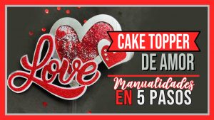 Cake Topper Love