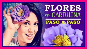 Flores en Cartulina